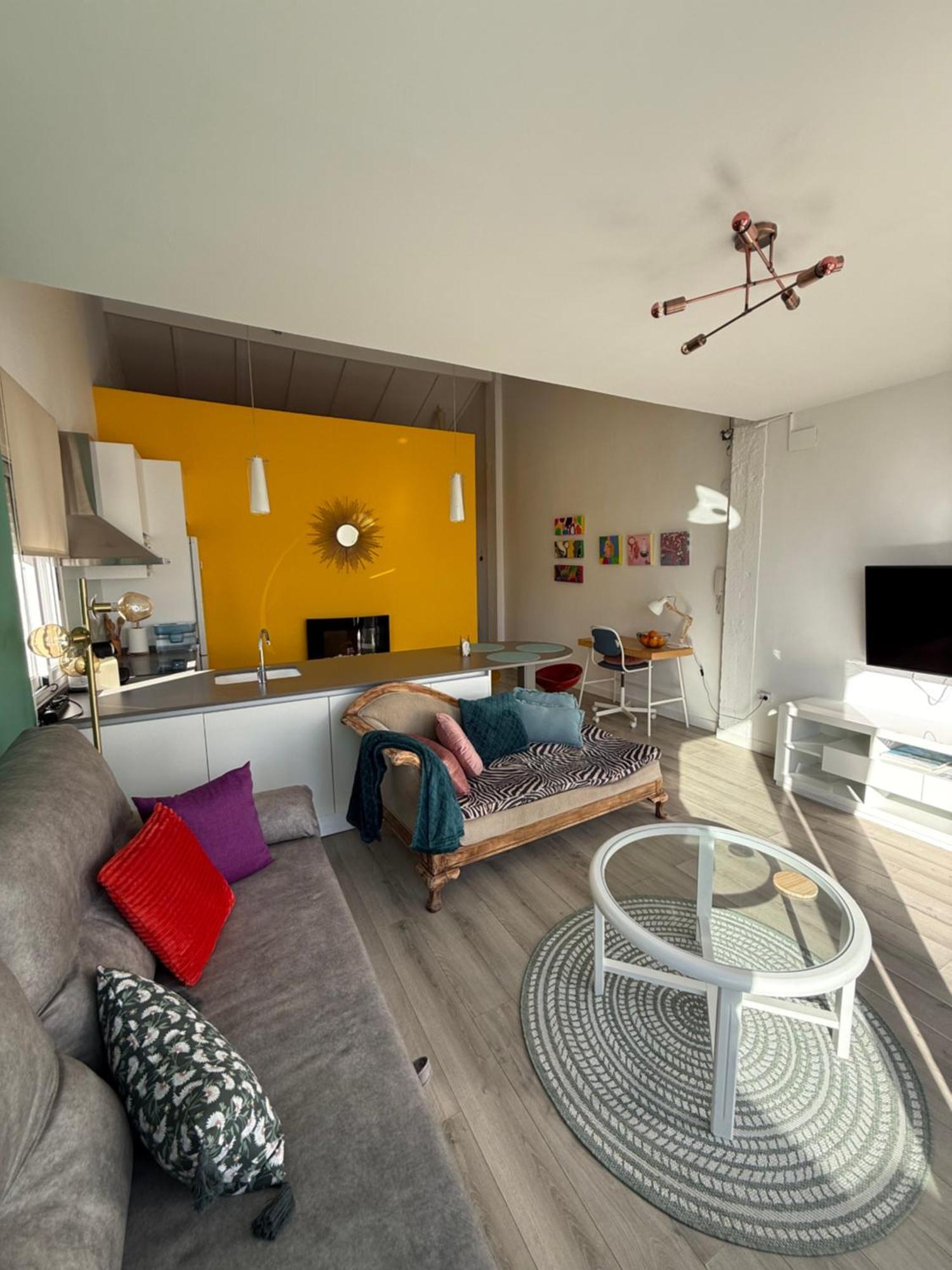 Apartamento Petite Penthouse With The Sunniest Terrace In Valencia Exterior foto